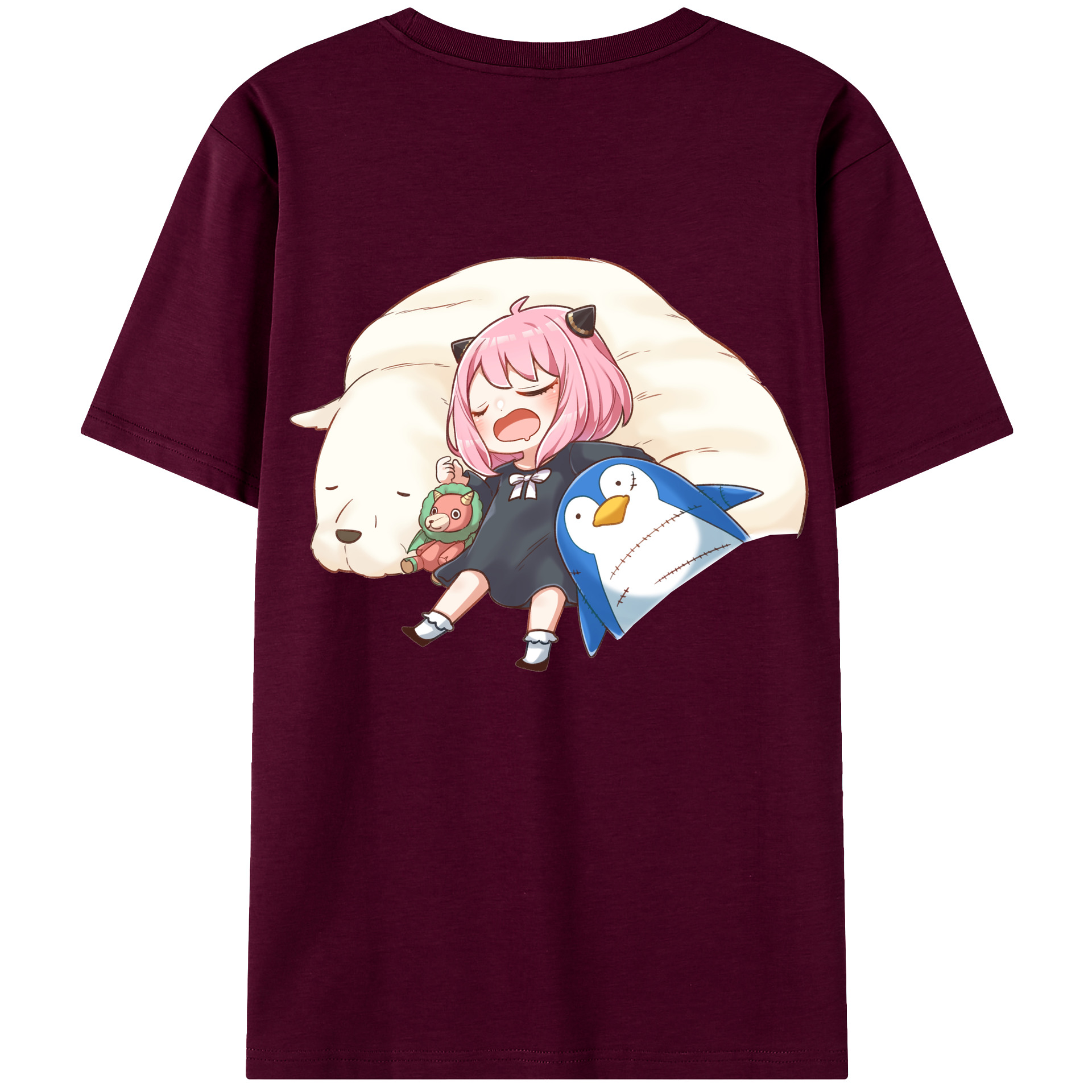 （画像用） SPY×FAMILY间谍家家酒 レディース半袖Tシャツ(バックプリント)